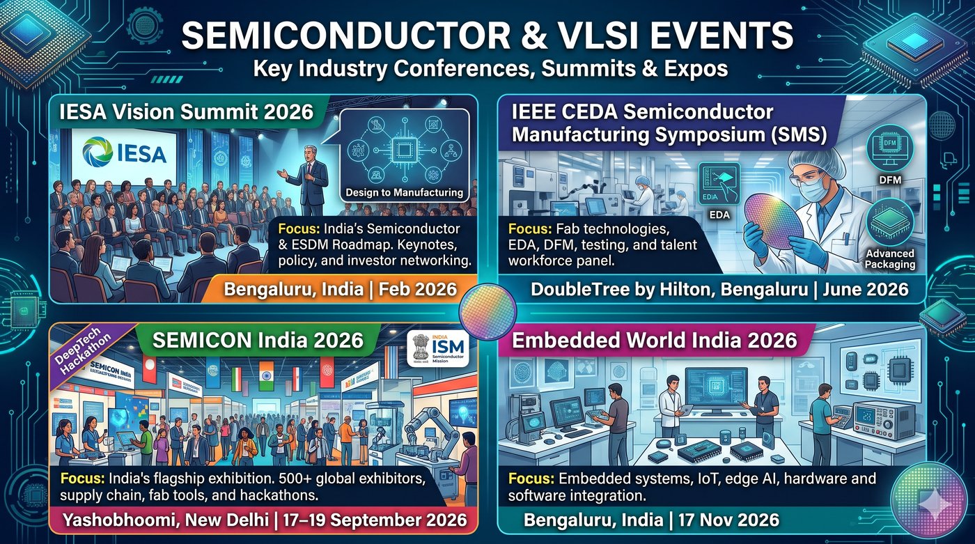 Semiconductor and VLSI events