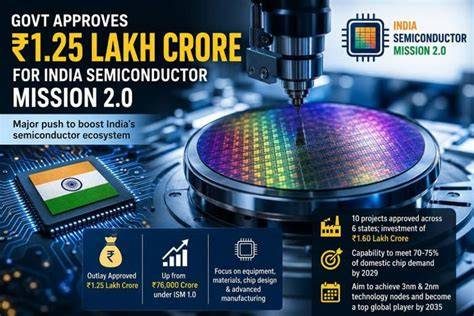 India Semiconductor Mission 2.0 graphic